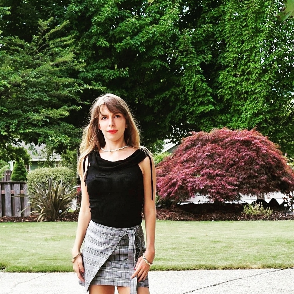 Plaid skirt